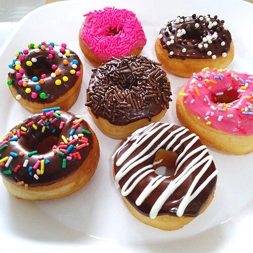 Mini donas Mesa de postres para eventos