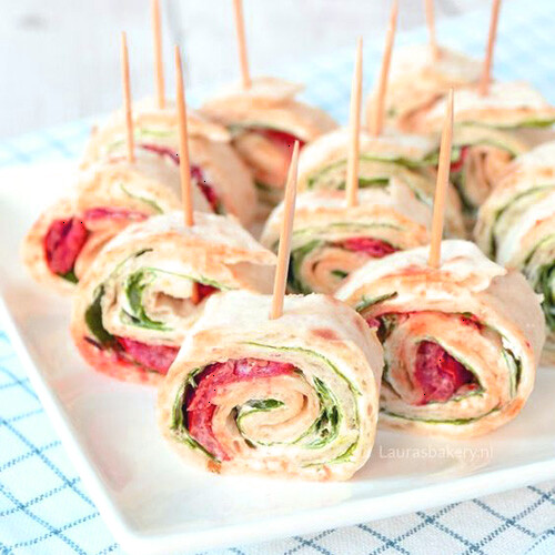 MIni wraps Comida para eventos