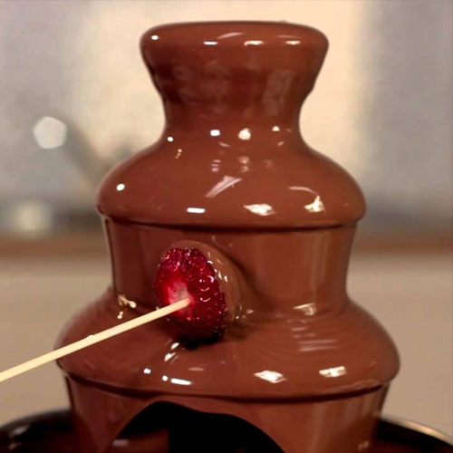 Alquiler fuente de chocolate